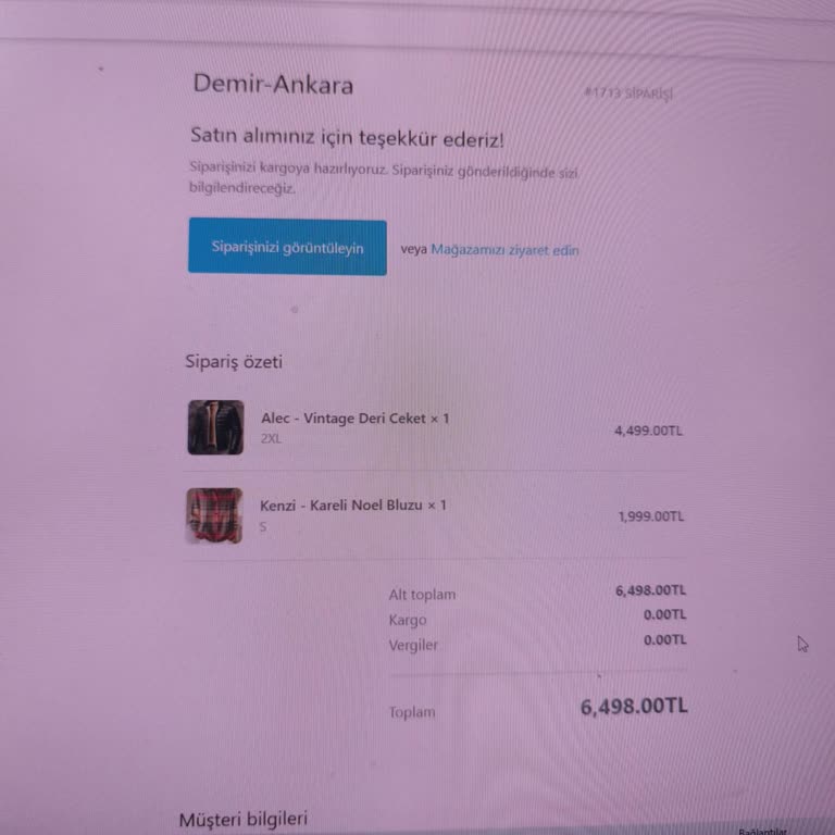 Siparişim Günlerdir Teslim Edilmedi İletişimden Yanıt Alamıyorum