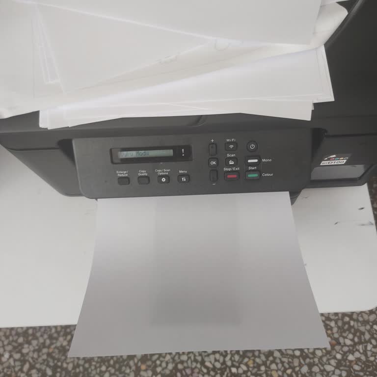 Brother Yazıcıdan Bilgisayardan Çıktı Alırken Sürekli Boş Sayfa Sorunu Ve Teknik Destek Talebi