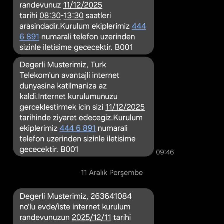 Kurulum Randevusunda Bekletildim, İnternete Erişim Sağlayamıyorum