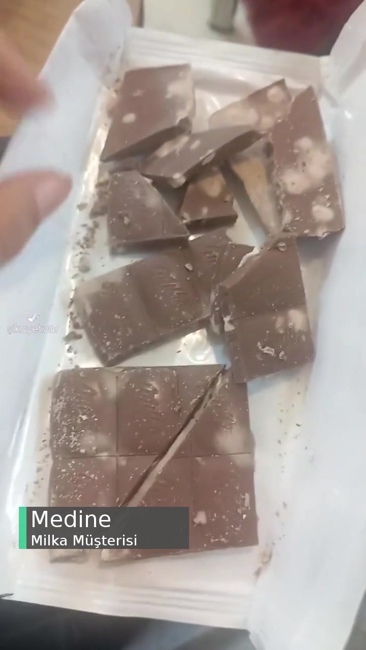 Milka Çikolata Bozuk Çıktı Şikayetçiyim videonun kapak resmi