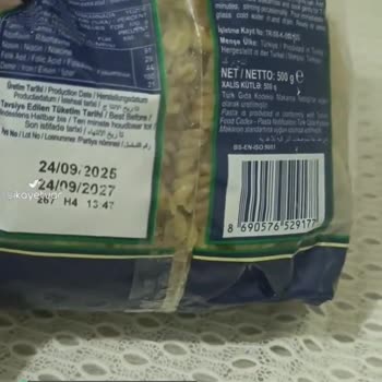 Nuh'un Ankara Makarnası Poşette Küflenmiş!
