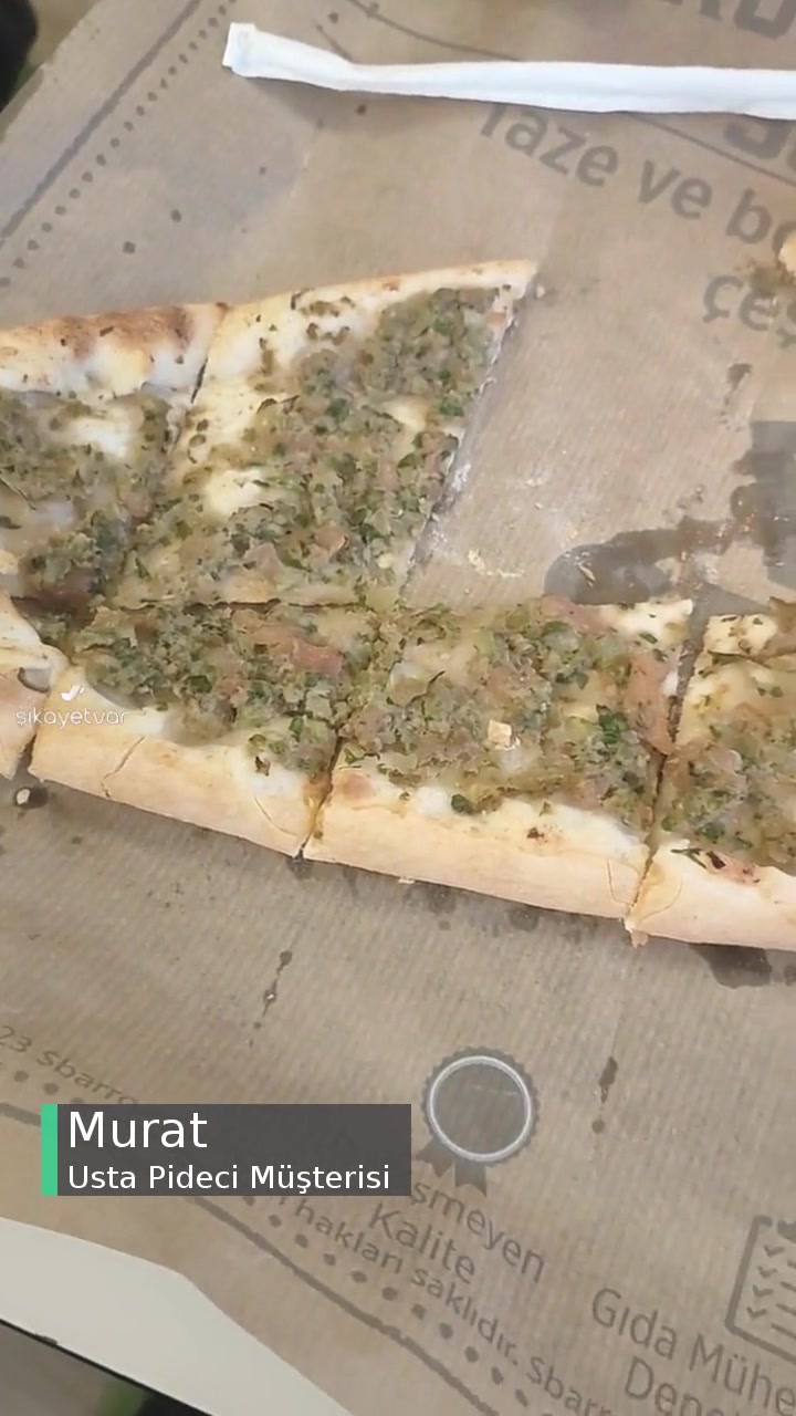 Usta Pideci İçinde Et Olmayan Pide videonun kapak resmi