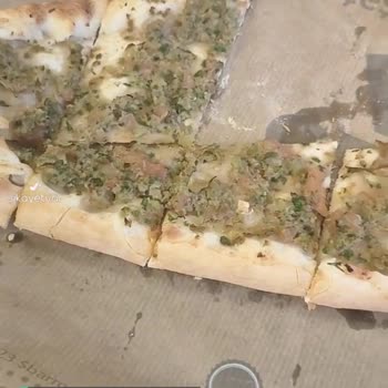 Usta Pideci İçinde Et Olmayan Pide