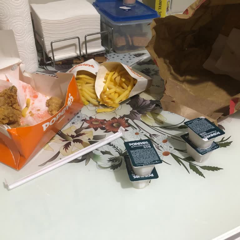 Popeyes Siparişimde Eksik Burgerler: Ücretini Ödedim, Ürünlerim Gelmedi!