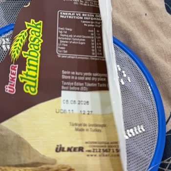 Yanmış Grissini Ürünleri Ve Kalite Kontrol Eksikliği