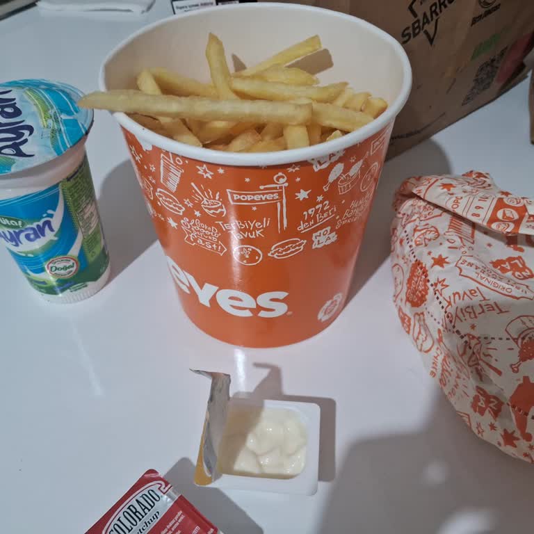 Popeyes Eksik Gönderilen Menü Ve Ulaşılamayan Müşteri Hizmeti