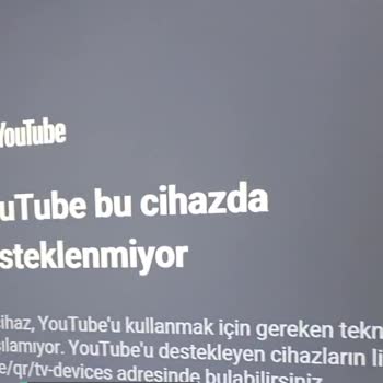 Nordmende Smart TV Youtube.com Desteklemiyor Uyarısı!