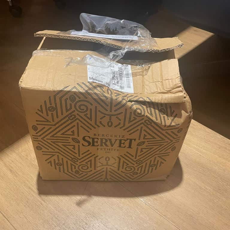 Bercekız Servet Şekerleme Siparişimin Kutusu Özensiz Ve Yırtık Halde