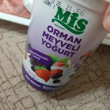 Mis Orman Meyveli Yoğurt Sıvı Kıvamda Ve Tüketilemez Çıktı