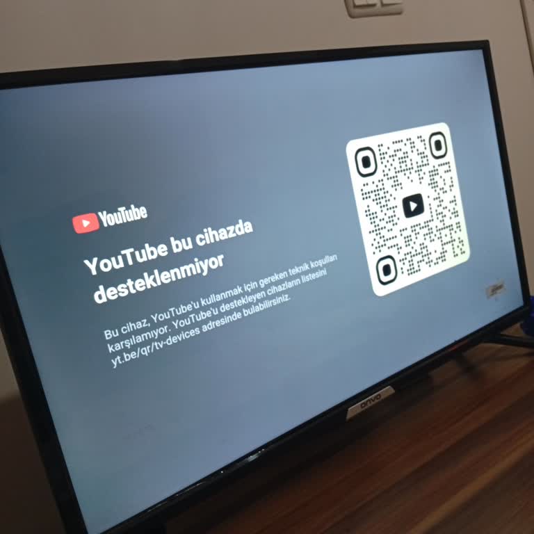 Televizyonumda Aniden Youtube Desteği Kesildi, Çözüm Bekliyorum
