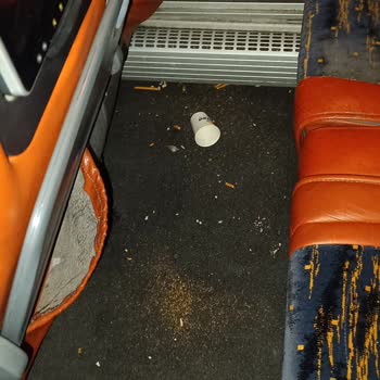 Metro Turizm Otobüslerinde Temizlik Sorunu Ve İlgisiz Personel