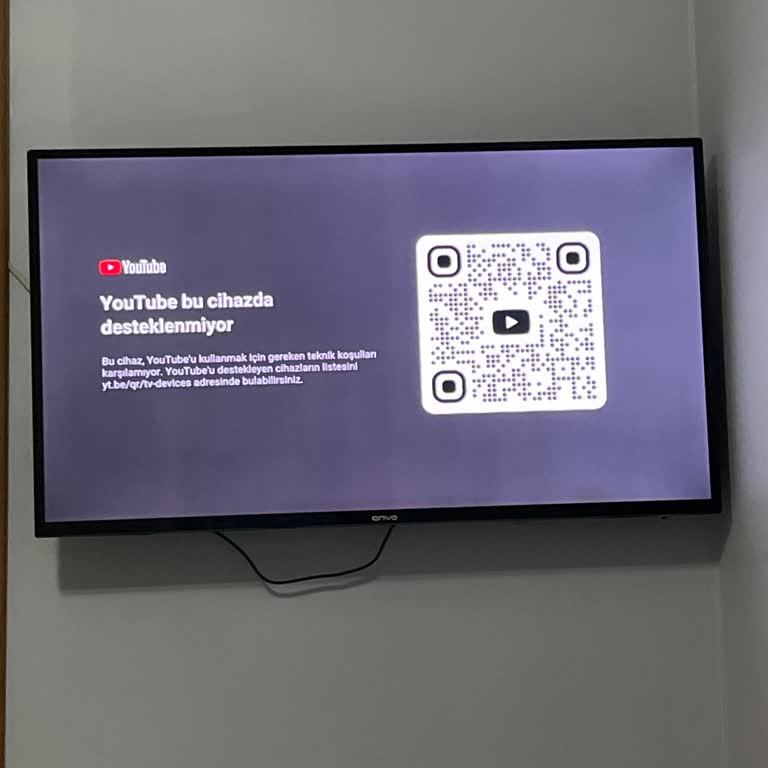 Garantili Onvo Televizyonda Youtube Uygulaması Sorunu Ve Çözüm Talebi