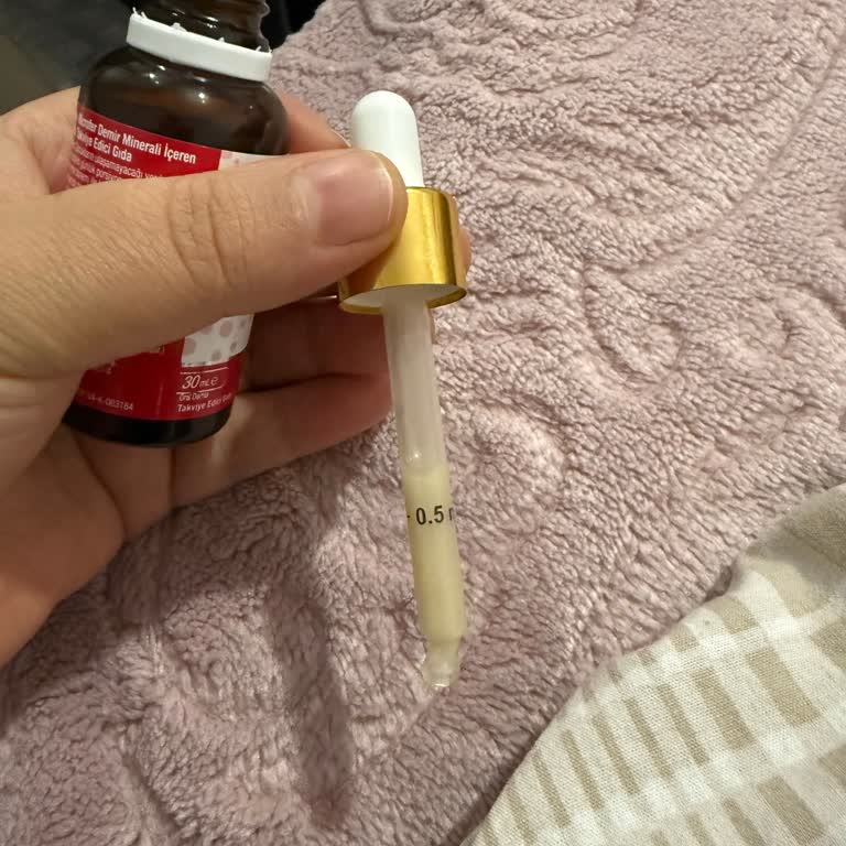 Orzax İlaç Demir Damlasının Rengi Değişti