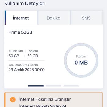 Türk Telekom’da İnternet Paketim Anormal Hızda Tükeniyor, Sorunum 3 Aydır Çözülmüyor