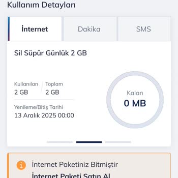 Türk Telekom’da İnternet Paketim Anormal Hızda Tükeniyor, Sorunum 3 Aydır Çözülmüyor