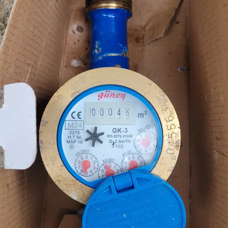 Güney Vana & Armatür Sayaçlardan Biri Delindi