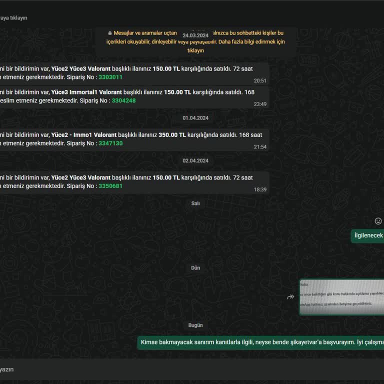 İtemsatis Mağduriyetimde Sorumluluk Bana Yüklendi, Müşteri Desteği Yetersiz Kaldı
