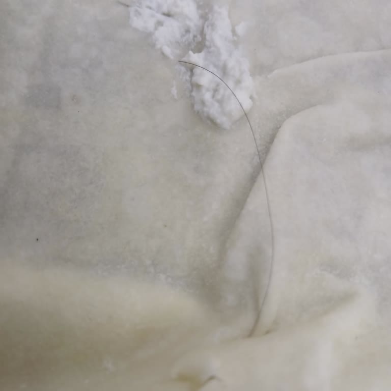 Yufka Diyarı El Açması Yufkadan Çıkan Saç Hijyen Endişesi Yaşattı