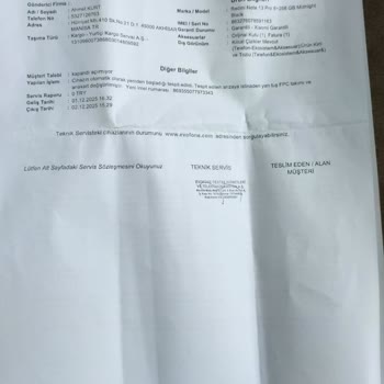 Redmi Note 13 Pro Ana Kart Değişimi Sonrası Şebeke Sorunu Yaşıyorum