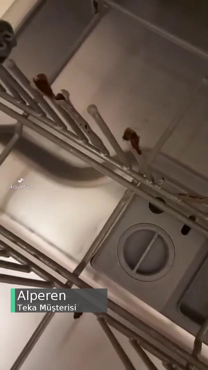 Teka Bulaşık Makine Sepetinde Paslanma Ve Yüksek Değişim Ücreti Mağduriyeti! videonun kapak resmi