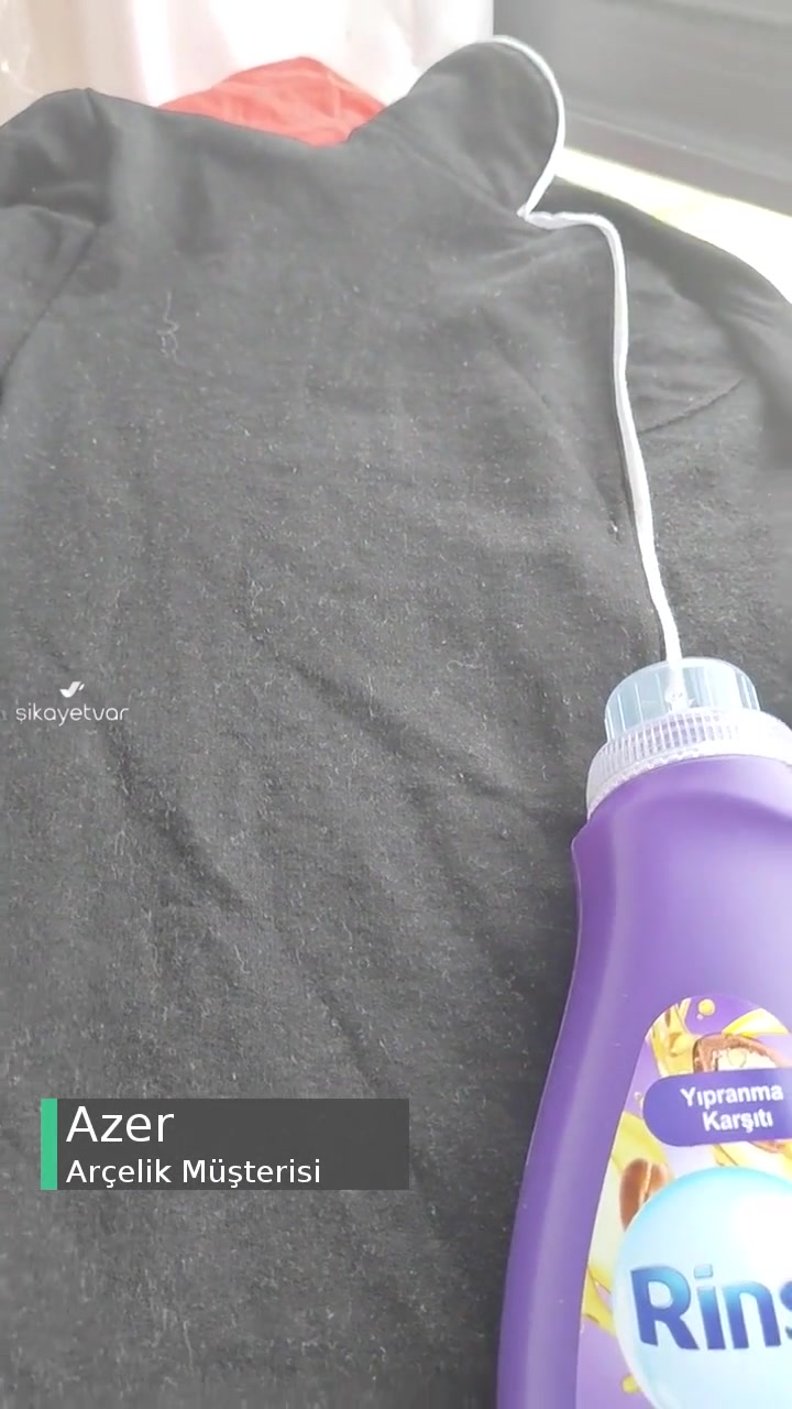 Arçelik Çamaşırlarım Tüylü, Tozlu Çıkıyor videonun kapak resmi