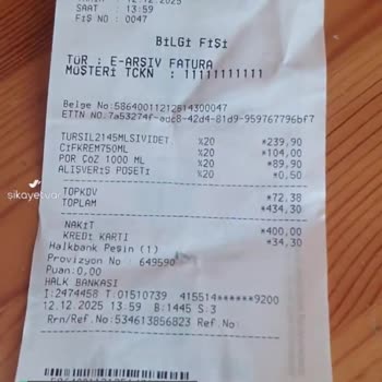 Tursil Kutusunun %15'i Boş
