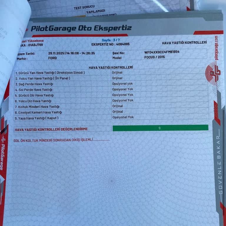 Ekspertiz Raporundaki Büyük Hata Satışımı Ve Güvenimi Zedeledi