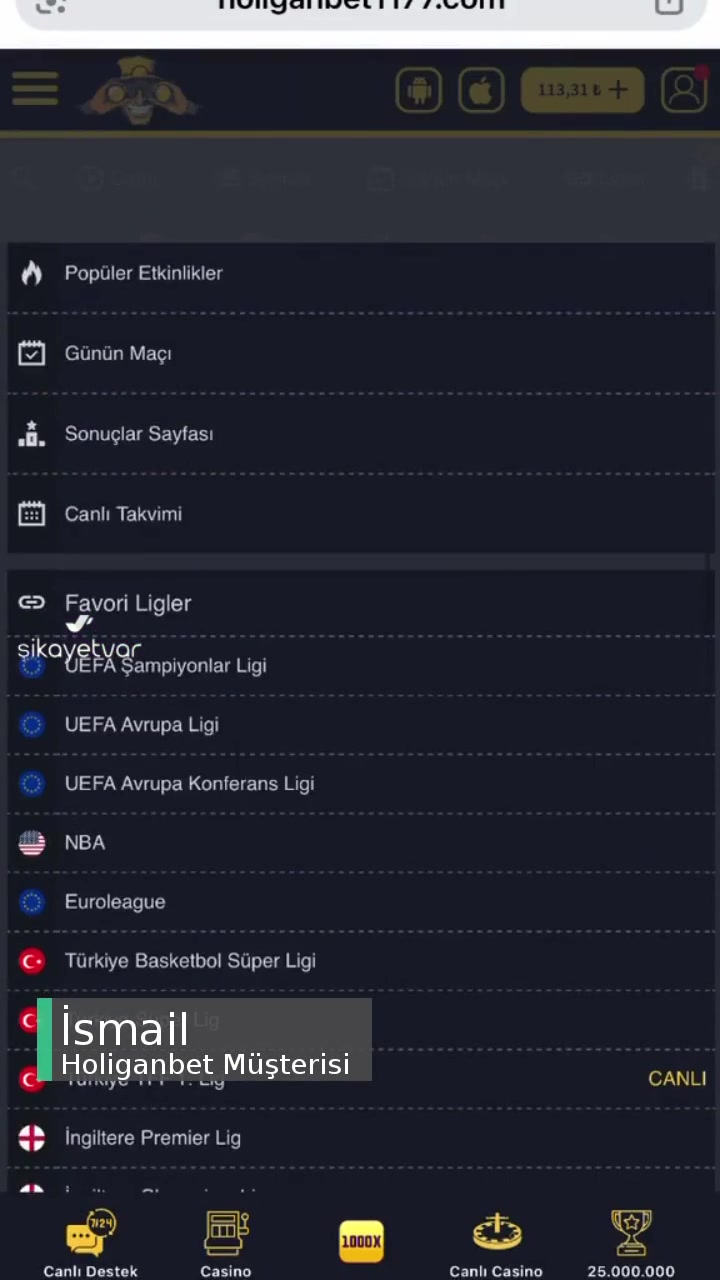 Holiganbet Bahis Kısıtlaması Yapıldı videonun kapak resmi