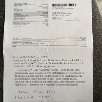 Bilgim Dışında Açılan Hesap Ve Kart Borcu Mağduriyeti