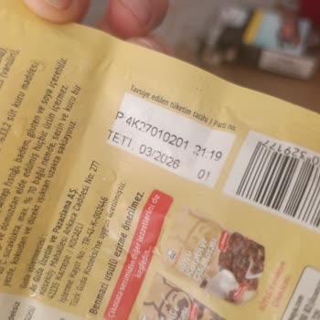 Son Kullanma Tarihi Geçmemiş Pakmaya Çikolata Bozuk Çıktı, Hayal Kırıklığı Yaşadım