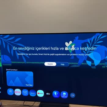 Samsung Yeni Alınan Televizyonda Kısa Sürede Ekran Sorunları Ve Değişim Talebi!