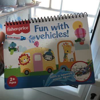 Fisher Price Sihirli Kalemli Boyama Kitabı Çok Kısa Sürede Kullanılamaz Hale Geldi
