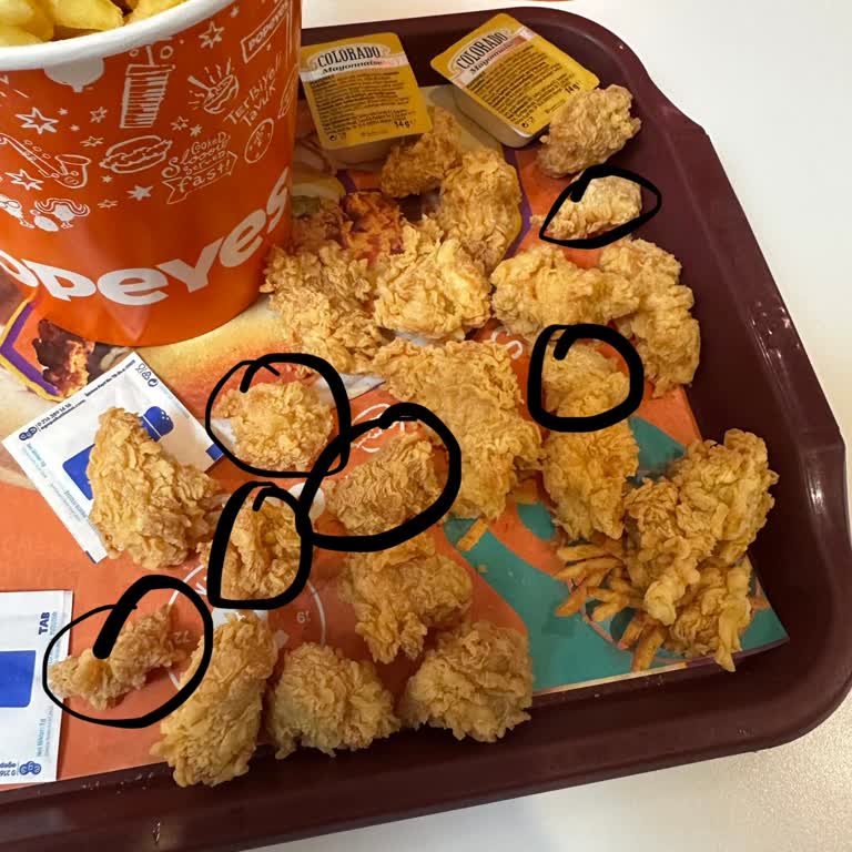 Erzurum MNG AVM Popeyes Şubesinde Eksik Gramaj Ve Kalitesiz Ürün Deneyimi