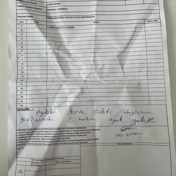 Teslim Edilmeyen Ve Kırık Gelen Koltuklar İçin Ücret İadesi Talebim