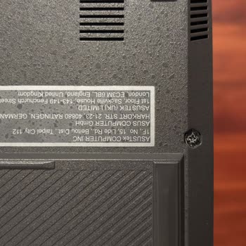 Garanti Sonrası Hasarlı Dönen Asus Notebook Mağduriyeti