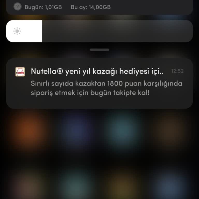 Nutella Uygulamasında Puanlarım Boşa Gidiyor, Ödüllere Ulaşamıyorum