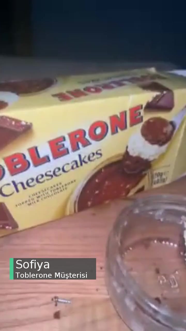 Toblerone İçinden Yabancı Cisim Çıktı videonun kapak resmi