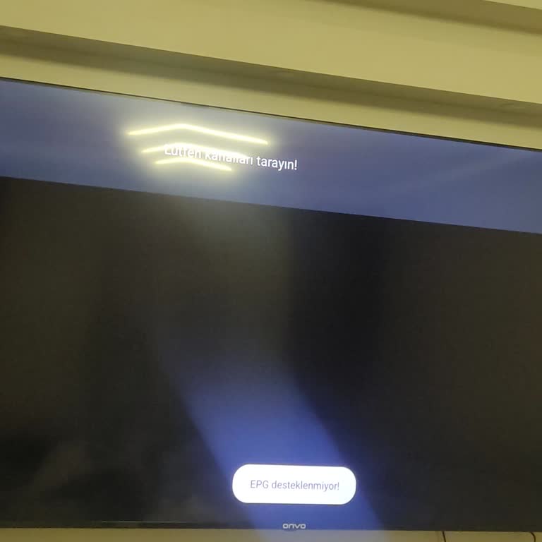 Sıfır Aldığım Onvo TVde Kanallar Aniden Kayboldu Müşteri Hizmetlerine Ulaşamıyorum