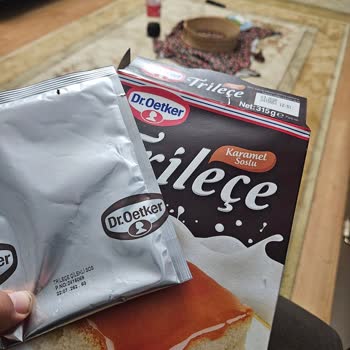 Dr. Oetker Aldığım Trileçede Ambalaj Ve İçerik Uyuşmazlığı Yaşadım
