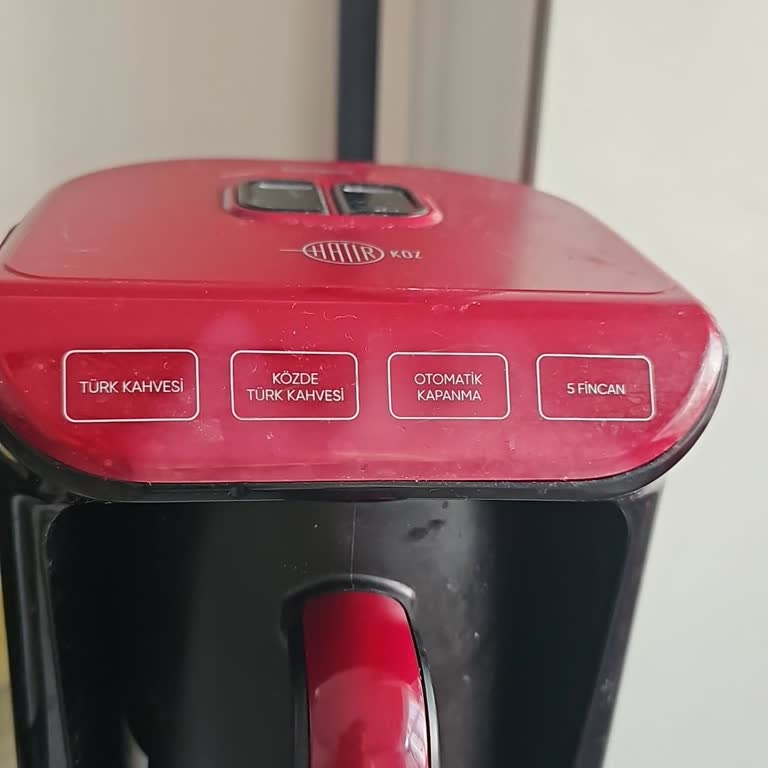 Karaca Züccaciye Hatır Közde Kahve Makinesi Arızasında Yaşanan Arızalar