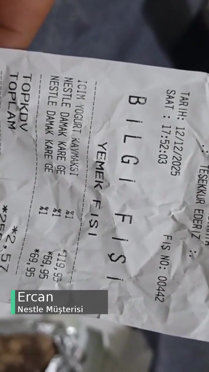 Nestle Damak Çikolata Bozulmuş videonun kapak resmi
