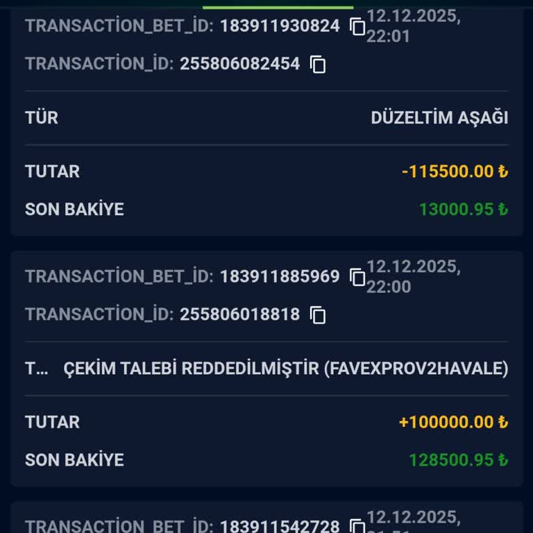 Kazancım Gerekçesiz Olarak Silindi, Açıklama Bekliyorum!