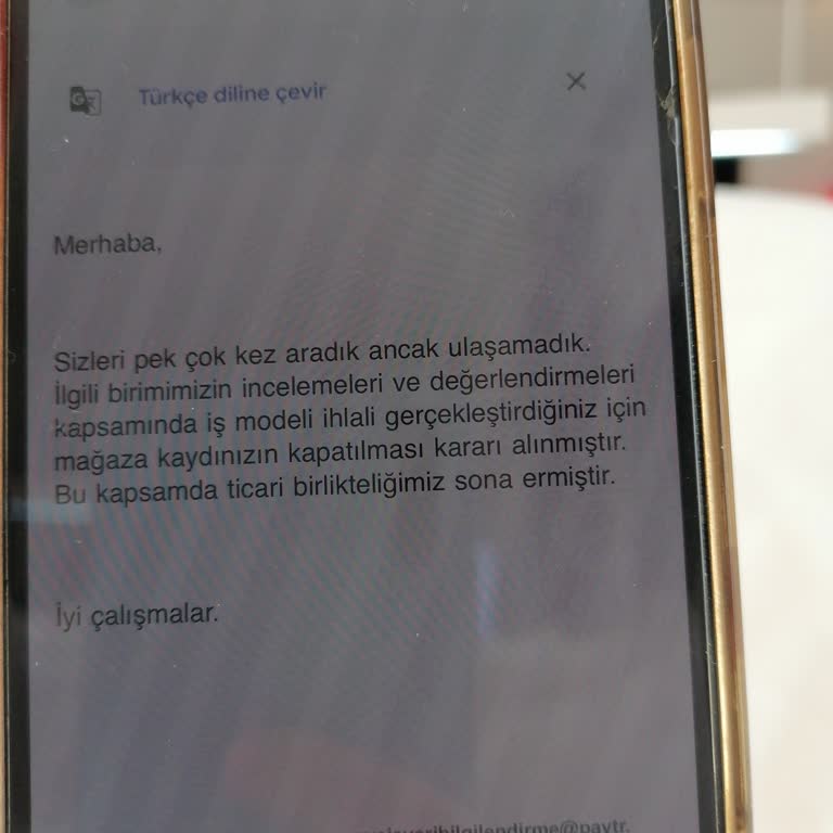 Hiçbir Uyarı Olmadan Hesabımız Kapatıldı, 100.000 TL Alacağımız Mağdur Edildi!