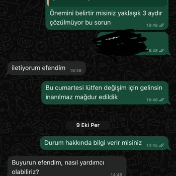 Gündoğdu Mobilya’dan Aldığım Bazanın Değişimi 6 Aydır Gerçekleştirilmiyor, Mağduriyetim Sürüyor