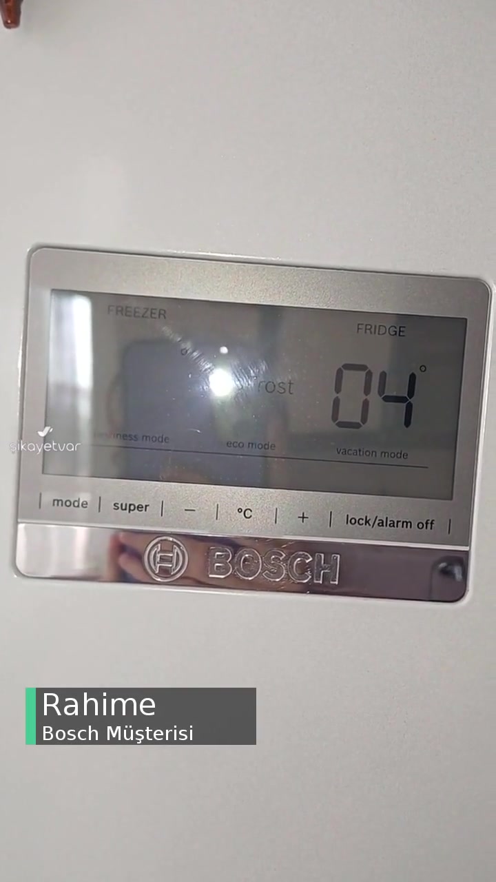 Bosch XXL Buzdolabı Sensörünün Yanıp Sönmesi videonun kapak resmi