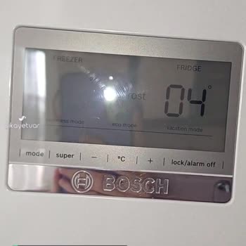 Bosch XXL Buzdolabı Sensörünün Yanıp Sönmesi