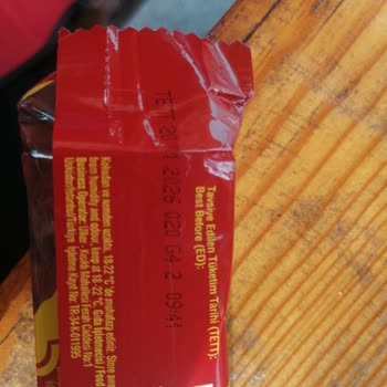 A101'den Aldığım Ülker Çikolatalı Gofretin İçinde Şekerlenme Ve Bozulma Sorunu Yaşadım