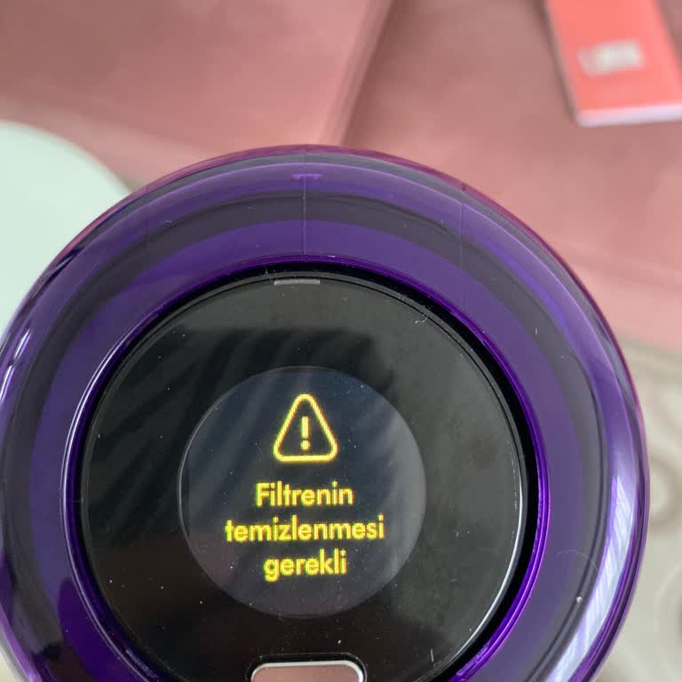 Yeni Alınan Dyson Süpürgede Sürekli Filtre Uyarısı Ve İlgisiz Müşteri Hizmetleri
