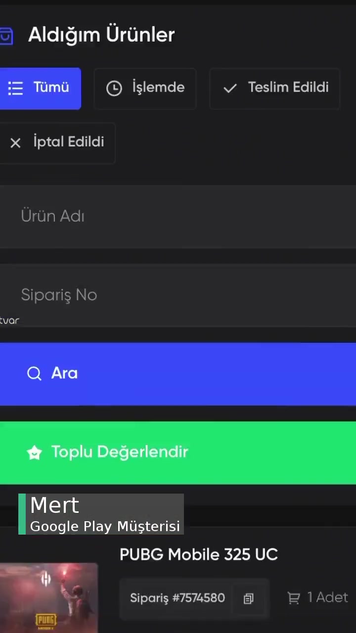 Google Play Kart Aldım Kabul Edilmiyor videonun kapak resmi
