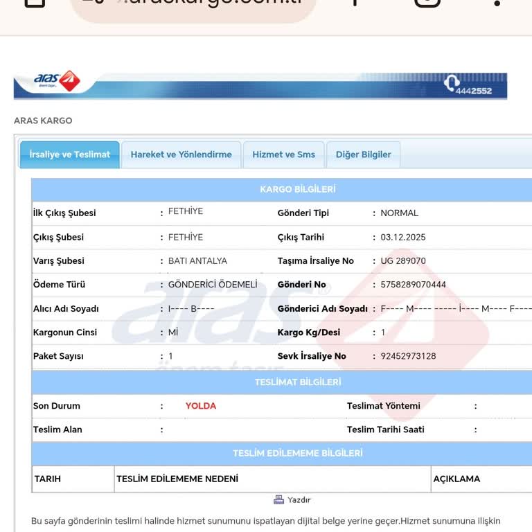 Kargoda Kaybolan Ayakkabımın Ücreti Hala İade Edilmedi!